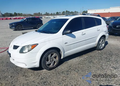 2003 Pontiac Vibe из США, поврежденный, VIN 5Y2SL62803Z422890
